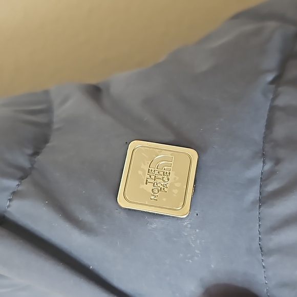 The North Face Goose Down Long Blue Coat Size Small - Picture 4 of 13